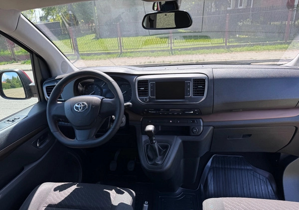 Toyota ProAce cena 107000 przebieg: 221000, rok produkcji 2017 z Tychy małe 79